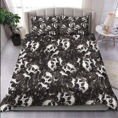 Hydrographic Film Skull Art Duvet Cover Set - Wonder Skull