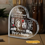 This Is Us - Customized Skull Crystal Heart Gifts - Wonder Skull