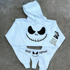 Nightmare Hoodie With Thong Set - Wonder Skull