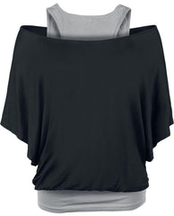 Sunflower Mama Bear Loose Sleeve Shirt, Comfortable 2 Piece Out In Top For Women - Wonder Skull