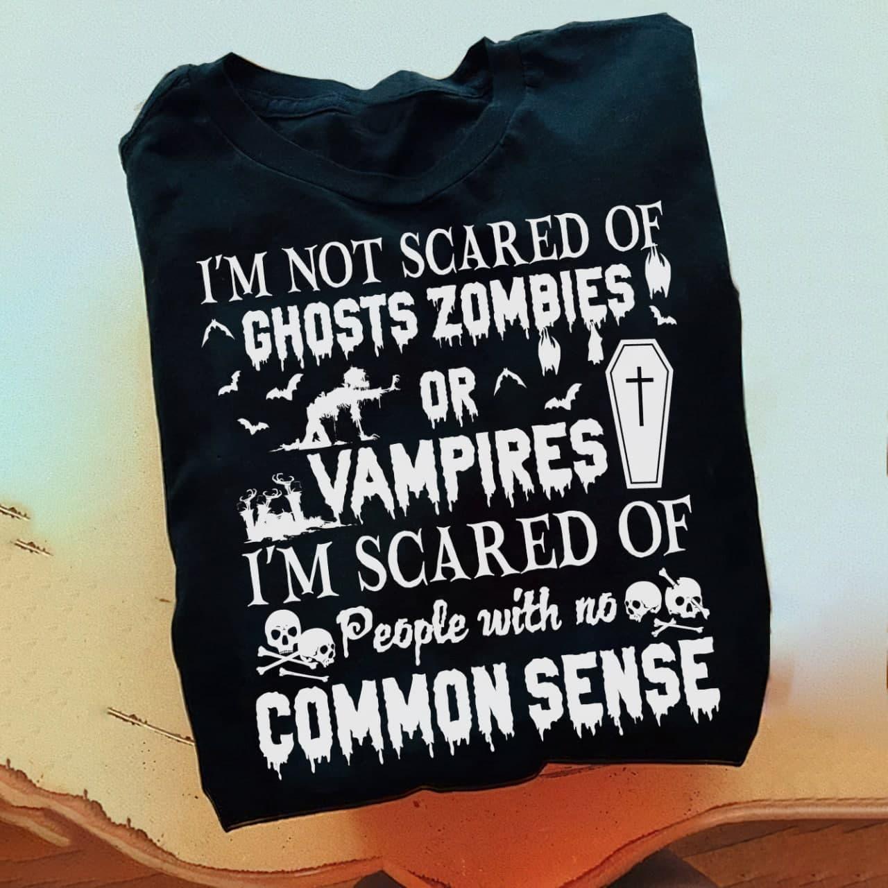 I'm Scared Of People T-Shirt - Wonder Skull