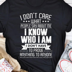 I Know Who I Am T-Shirt - Wonder Skull