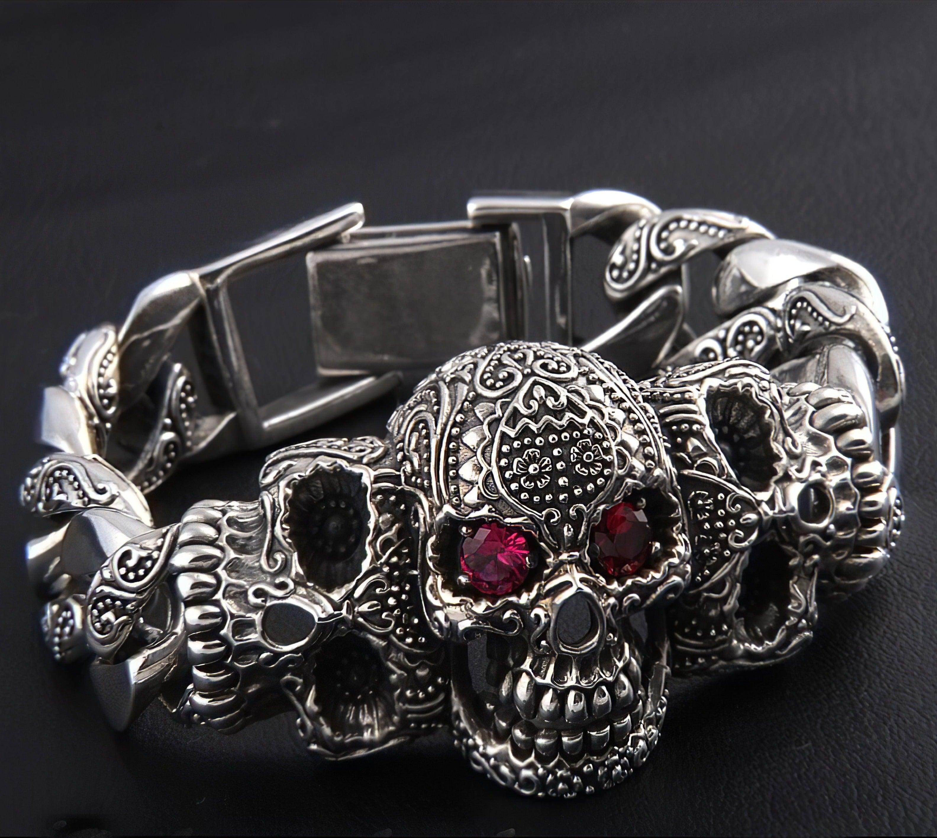 Skeleton Hand Bracelet, Creative Bangle Gothic For Skull Lover - Wonder Skull