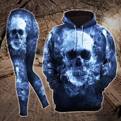 Winter Color Skull Combo Hoodie and Leggings - Wonder Skull