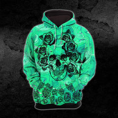 Green Skull Combo Hoodie and Leggings - Wonder Skull