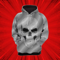 Glitch Dearth Skull Combo Hoodie and Leggings - Wonder Skull