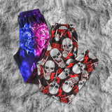 Heart Skull Gothic Combo Women's Casual Pants - Wonder Skull