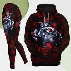 King Skull Artwork Combo Hoodie and Leggings - Wonder Skull