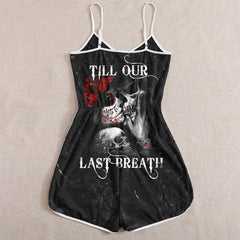 From Out First Kiss - Till Our Last Breath Funny Romper For Women - Wonder Skull