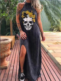 Summer Dresses Women Punk Style - Wonder Skull