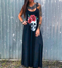 Summer Dresses Women Punk Style - Wonder Skull