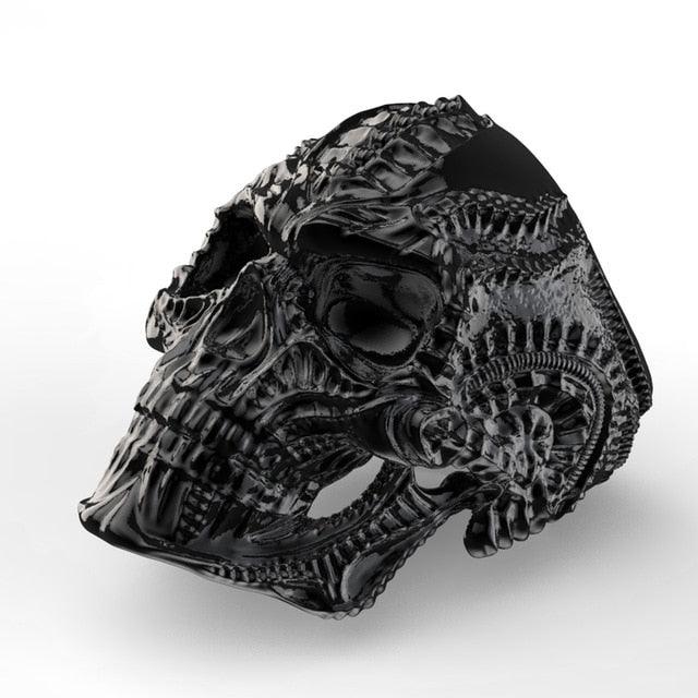 Alien Skull Ring for Men - Wonder Skull