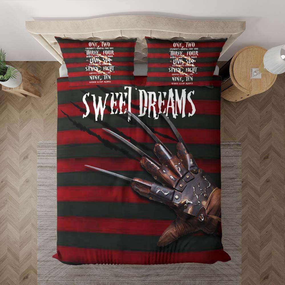Halloween Sweet Dreams Duvet Cover Set - Wonder Skull