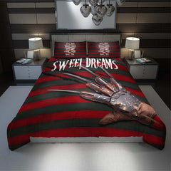 Halloween Sweet Dreams Duvet Cover Set - Wonder Skull